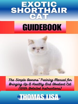 cover image of EXOTIC SHORTHAIR CAT GUIDEBOOK